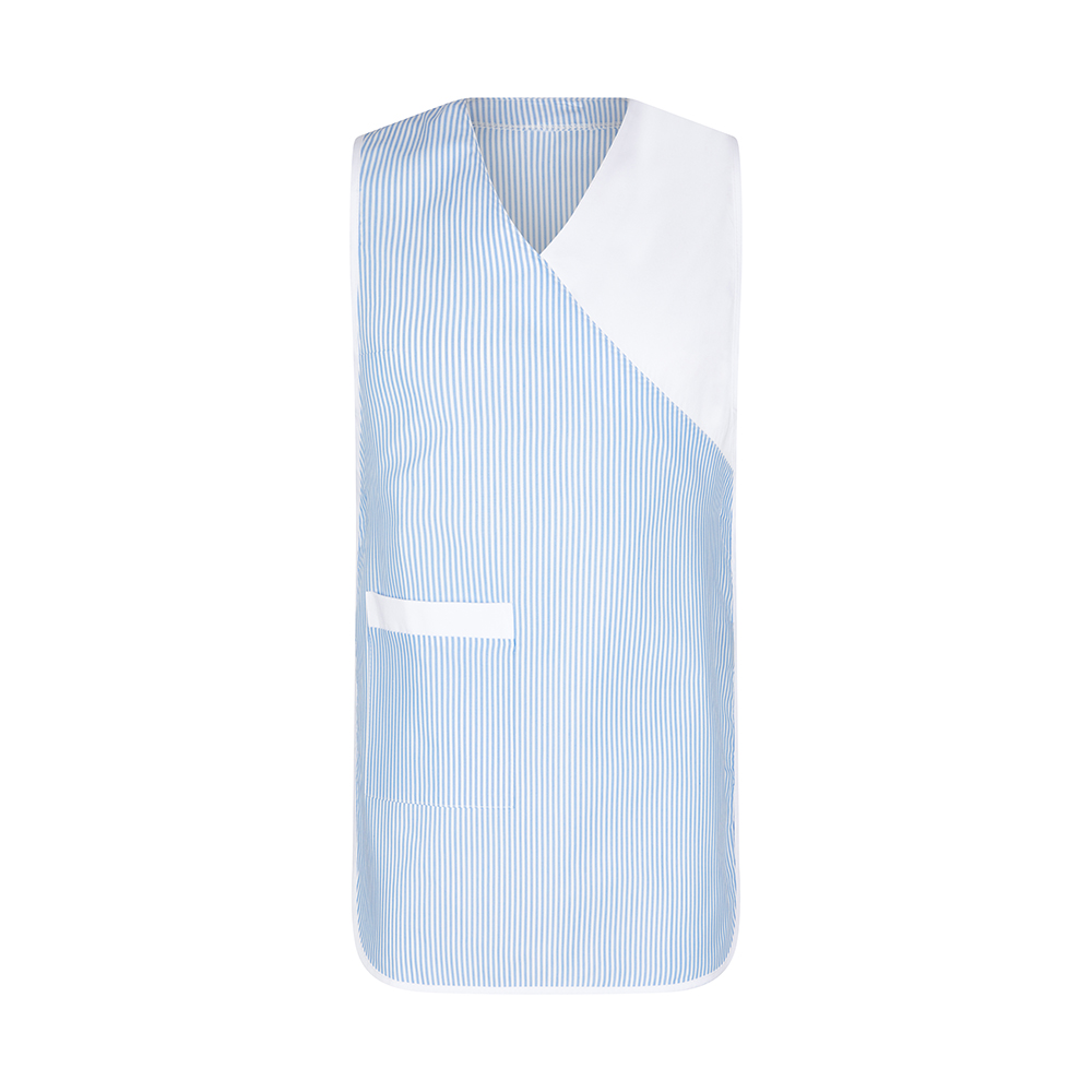 Element 7 von 8 (Bild) – Überwurfschürze, blau gestreift, Gr. I (36-42)