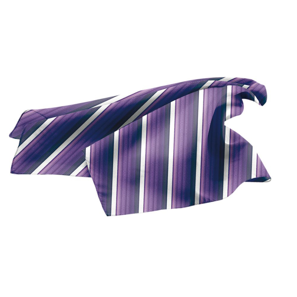 Element 2 von 2 (Bild) – Halstuch, gestreift, B 70 x L 70 cm, Farbe lilatöne
