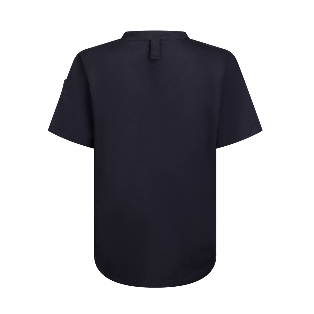 Unisex Kochshirt schwarz