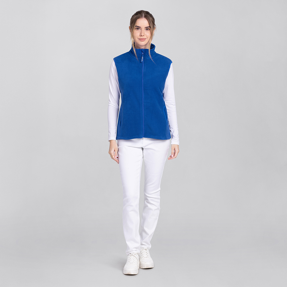 Element 3 von 6 (Bild) – Damen Fleeceweste, royal blue, XS