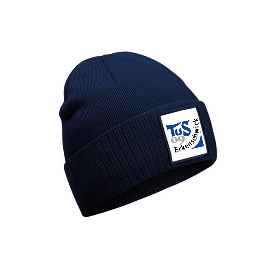 exner beanie mit TUS09 Vereinslogo auf dem Patch