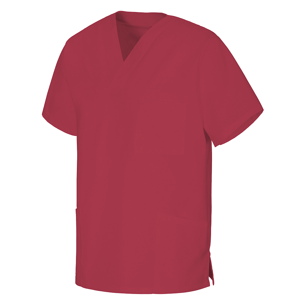 Schlupfkasack, unisex, weinrot, XS