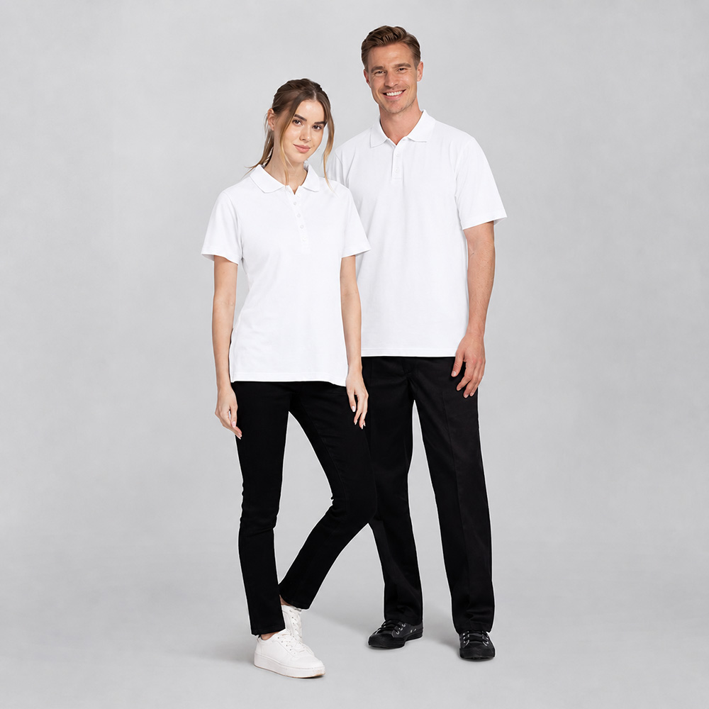 Herren-Poloshirt,mit 3 farbiger Knopfleiste und knöpfen,kurz arm,strech