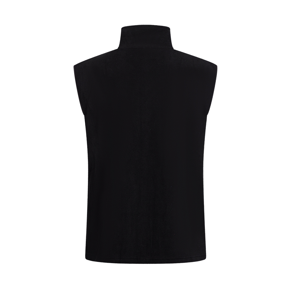 Element 6 von 6 (Bild) – Herren Fleeceweste, schwarz, 2XL