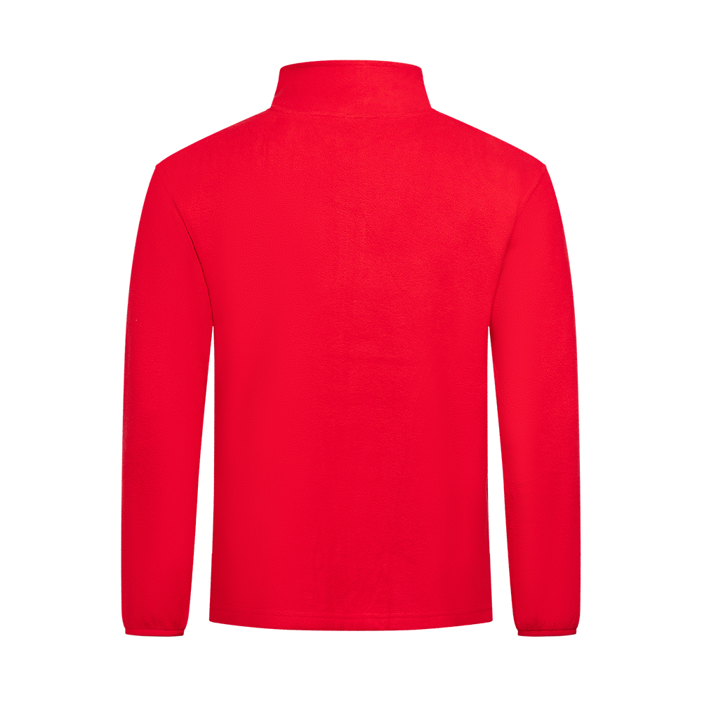 Element 6 von 6 (Bild) – Herren Fleecejacke rot, XL