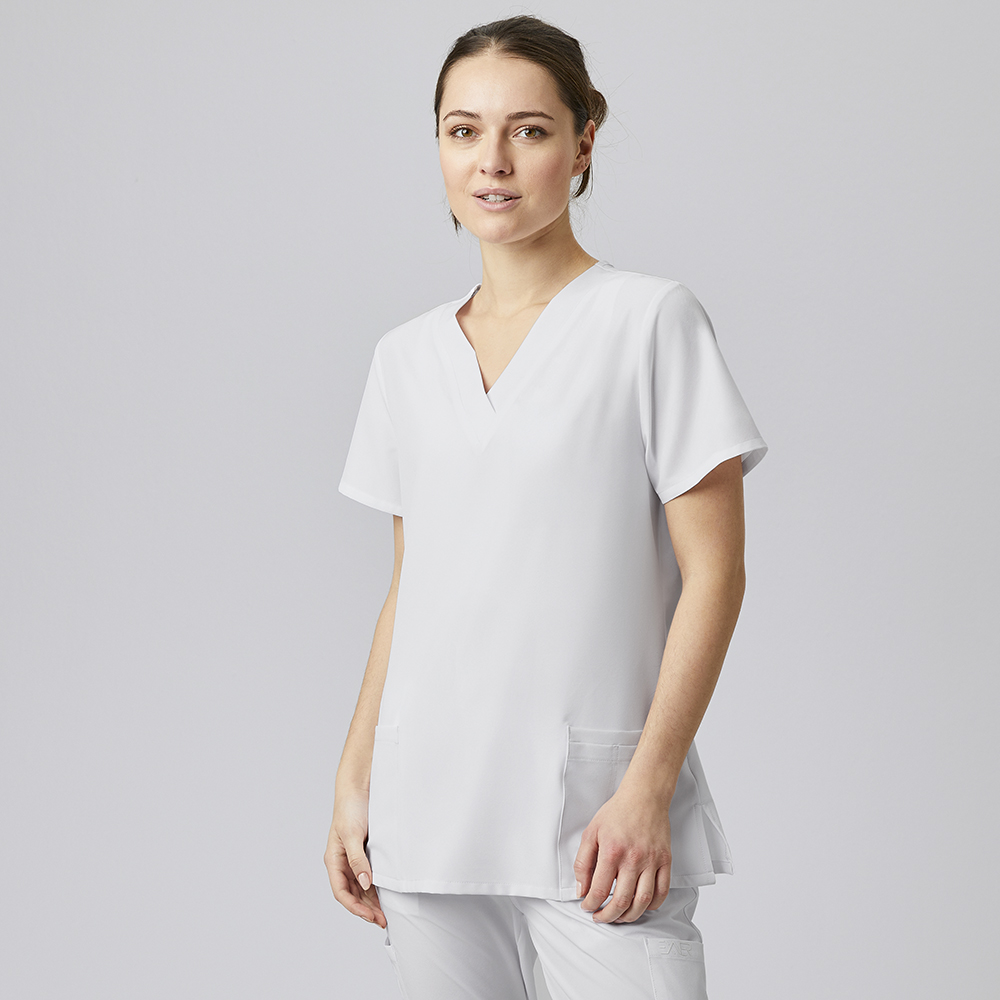 Element 3 von 5 (Bild) – Unisex Kasack Sportsline 2.0, weiß, XS
