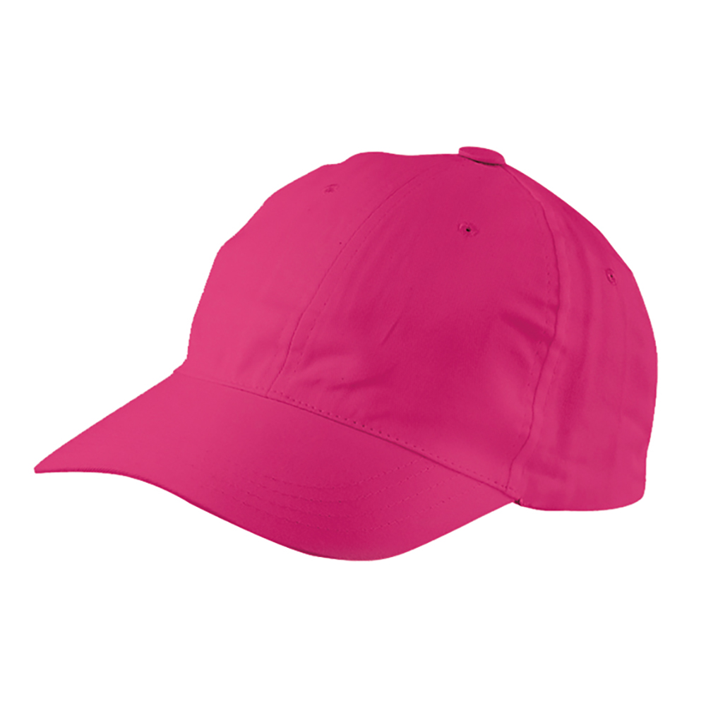 Verschluss mit Klettband, verstellbar von klein: 55 cm - groß: 61 cm.Sechs gestickte Luftlöcher.