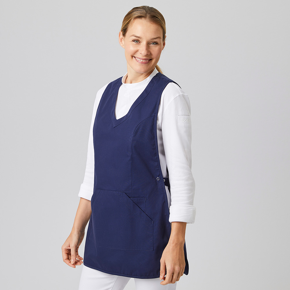 Damen Überwurfschürze – leicht & pflegeleicht – EXNER® Fashion
