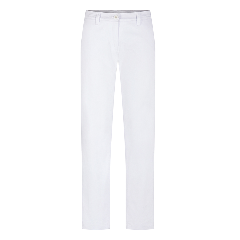 Klassische Damenhose im Five-Pocket-Style. Vielseitig einsetzbar,Gummizugbund. Lässiger Tragekomf