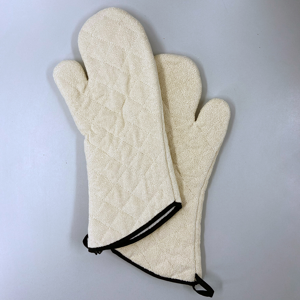 Backofen Handschuhe B 19 x L 43 cm Fb. natur / 1 VE = 2 Stück