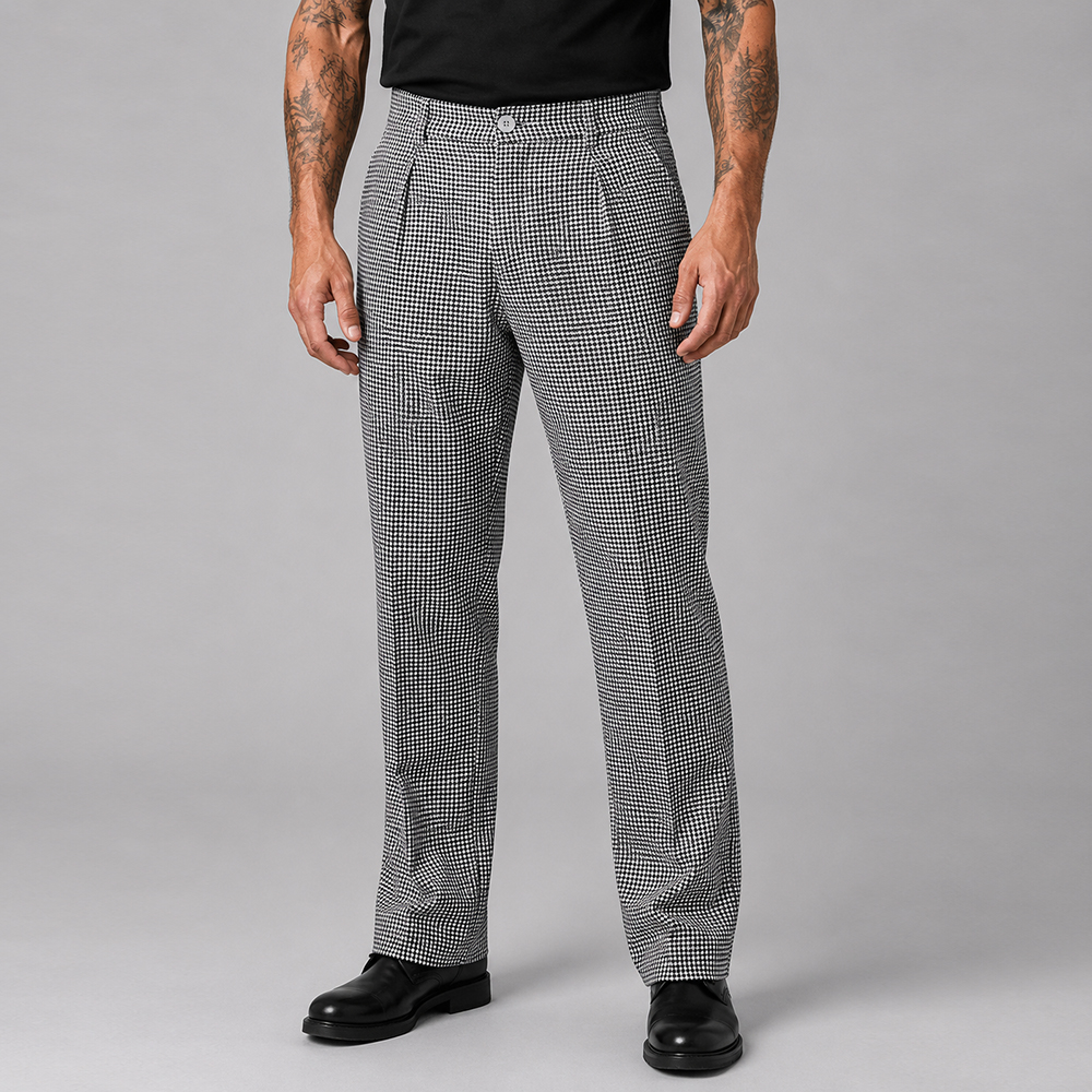 Element 1 von 5 (Bild) – Herrenhose pepita Gr. 28