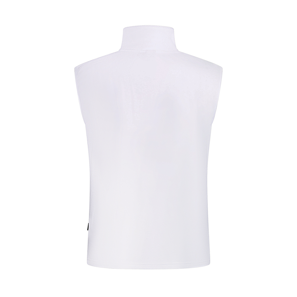 Element 5 von 5 (Bild) – Herren Fleeceweste, weiß, XS
