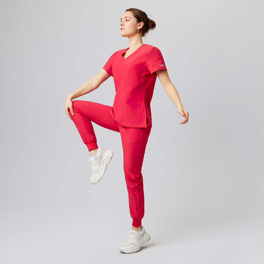 Element 4 von 8 (Bild) – Sportsline Damen Kasack, rot, M